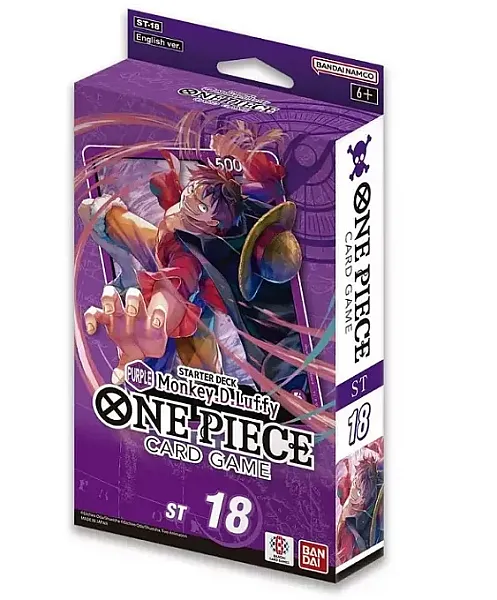 ONE PIECE CARD GAME - MONKEY D. LUFFY STARTER DECK ST-18 - EN
